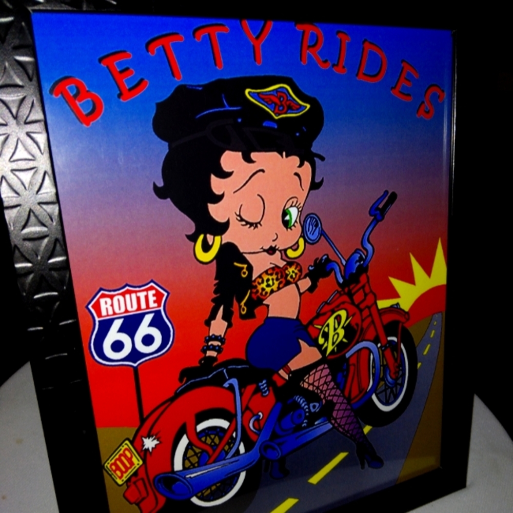 Betty Rides 8x10